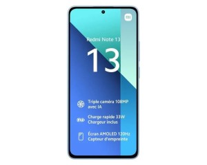 Redmi Note 13 8GO 128GO bleu prix tunisie