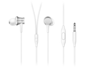 xiaomi ecouteurs  avec fil ear headphones basic blanc