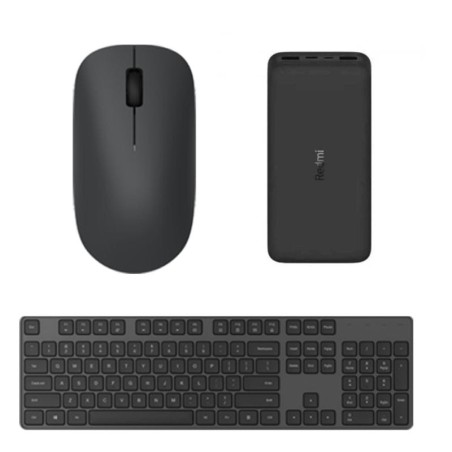 Pack Xiaomi Keyboard And Mouse Combo + 20000mAH Redmi Power Bank