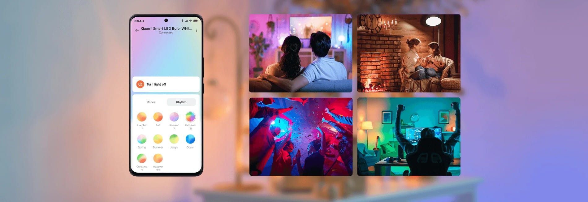 Ampoule-LED-intelligente-Xiaomi-(blanche-et-couleur)-prix-tunisie