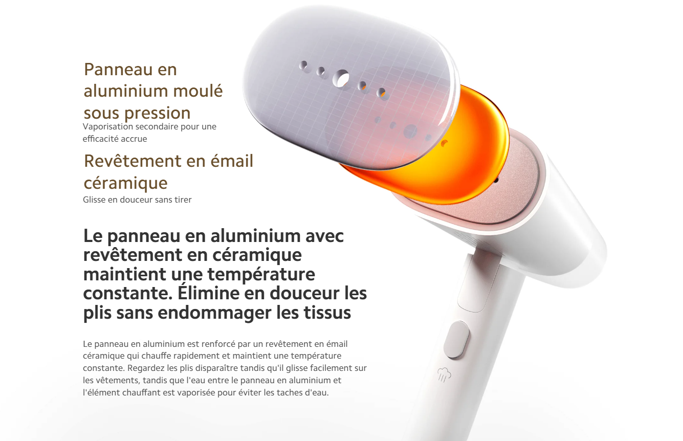 Défroisseur à vapeur portatif Xiaomi