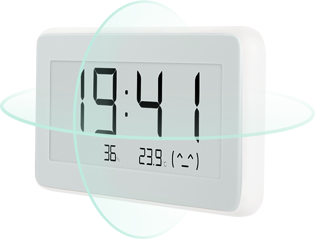 Mi Temperature And Humidity Monitor Clock