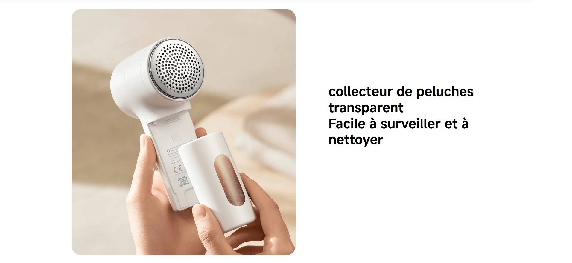 Rouleau anti peluche Tunisie