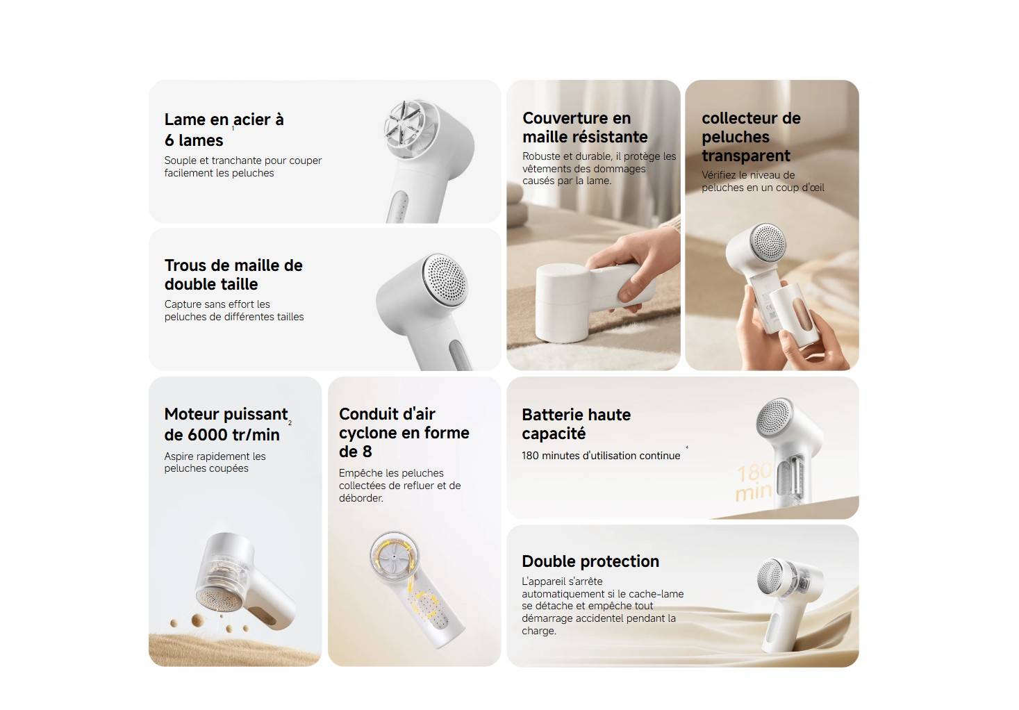 Mijia Lint Remover 2 prix tunisie