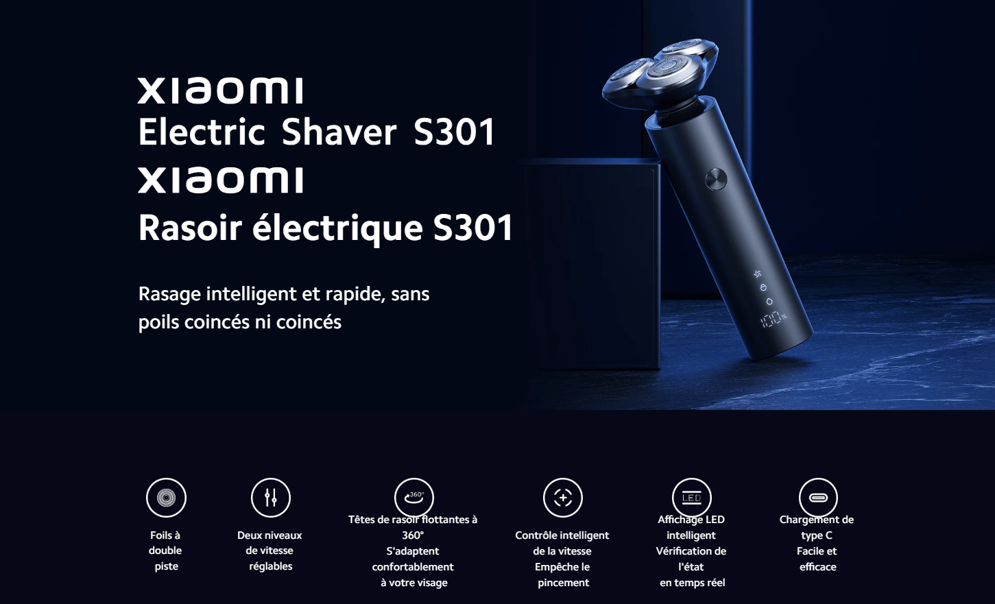 Rasoir Electrique Xiaomi S301