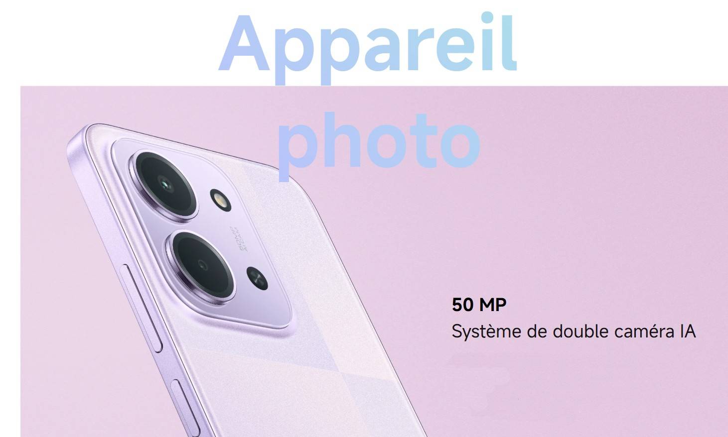 appareil photo redmi 15C 5G