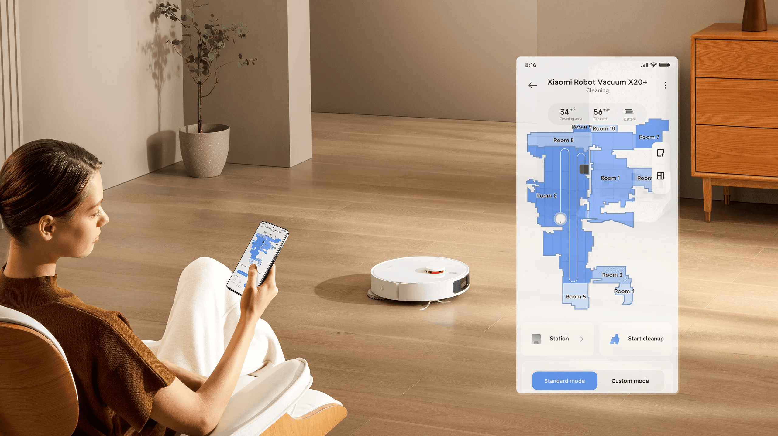 Xiaomi Robot Vacuum X20+ test