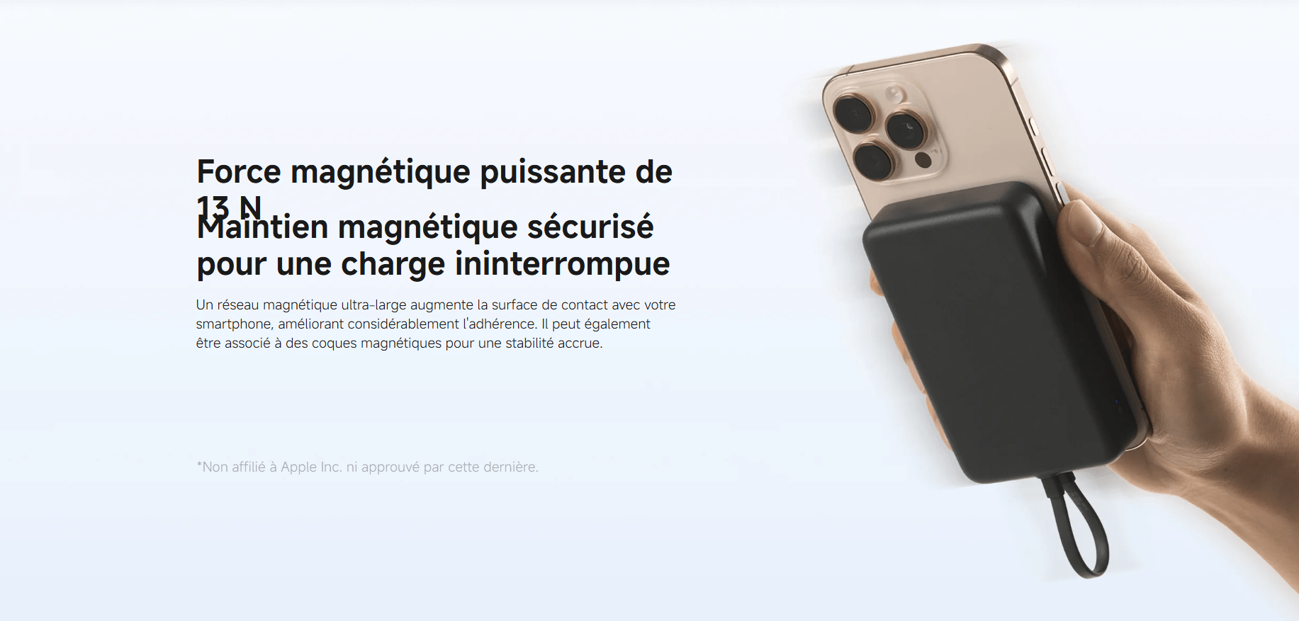 Xiaomi 33W Magnetic Power Bank 10000 (Integrated Cable)