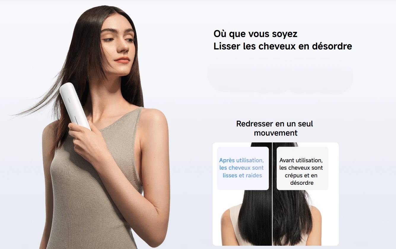 Brosse lissante sans fil prix tunisie