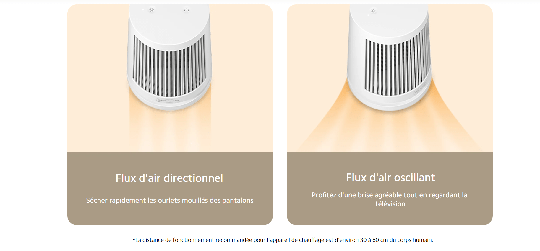 Radiateur soufflant Xiaomi