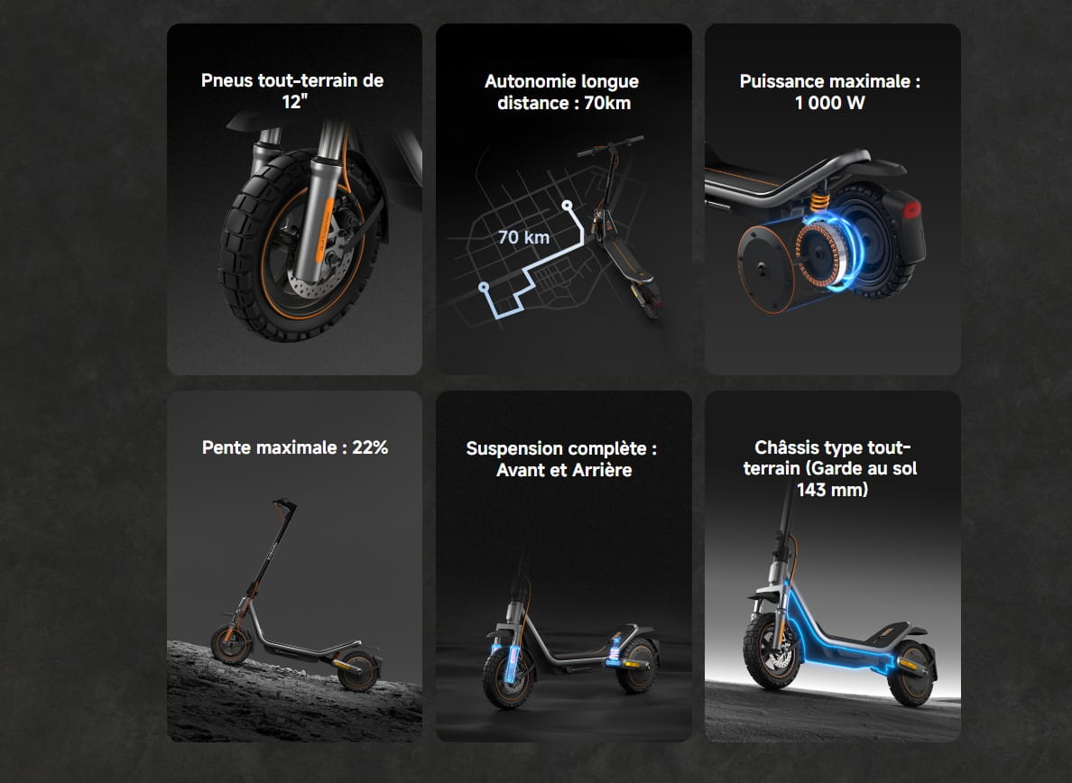 Xiaomi Electric Scooter 6 Pro prix tunisie