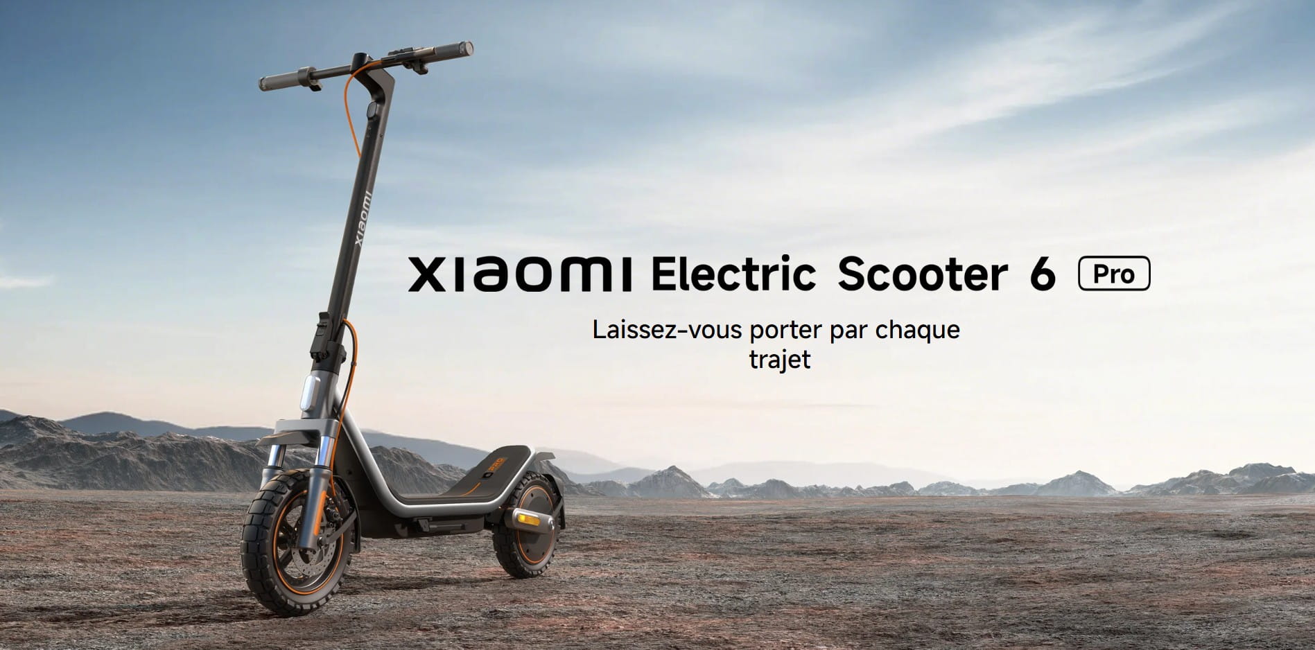 Xiaomi Electric Scooter 6 Pro fiche technique