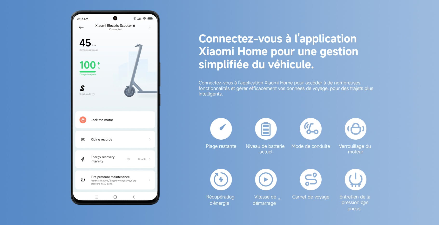 Xiaomi Electric Scooter 6 prix tunisie
