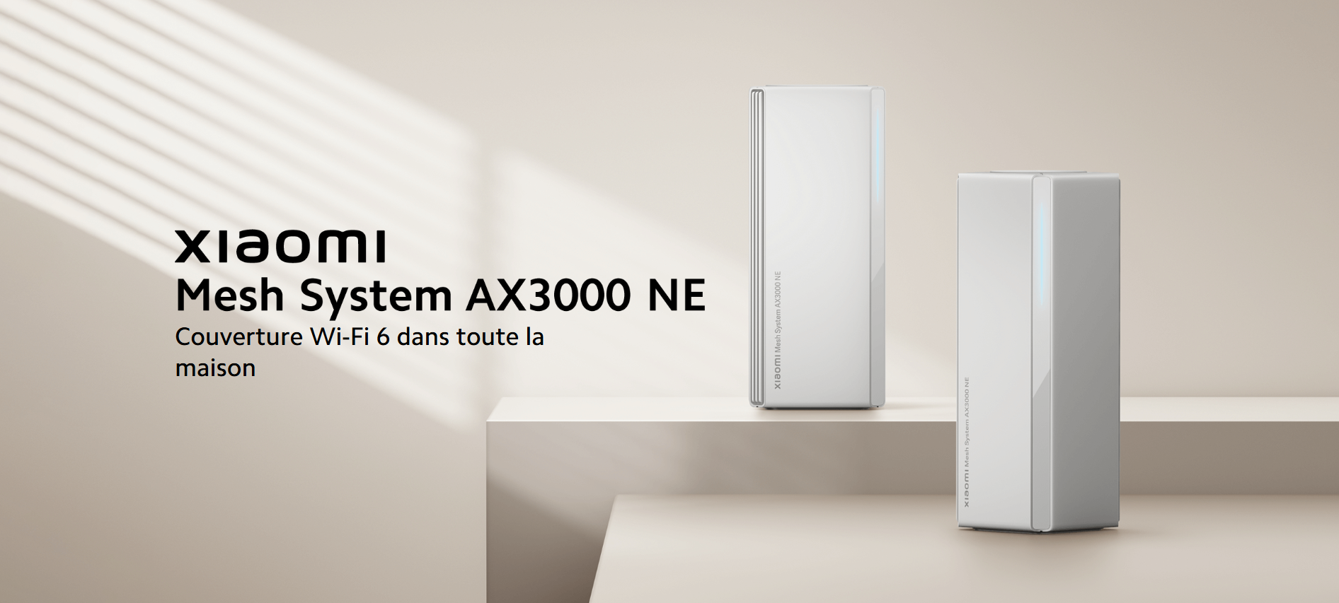 Xiaomi Mesh System AX3000 NE fiche technique