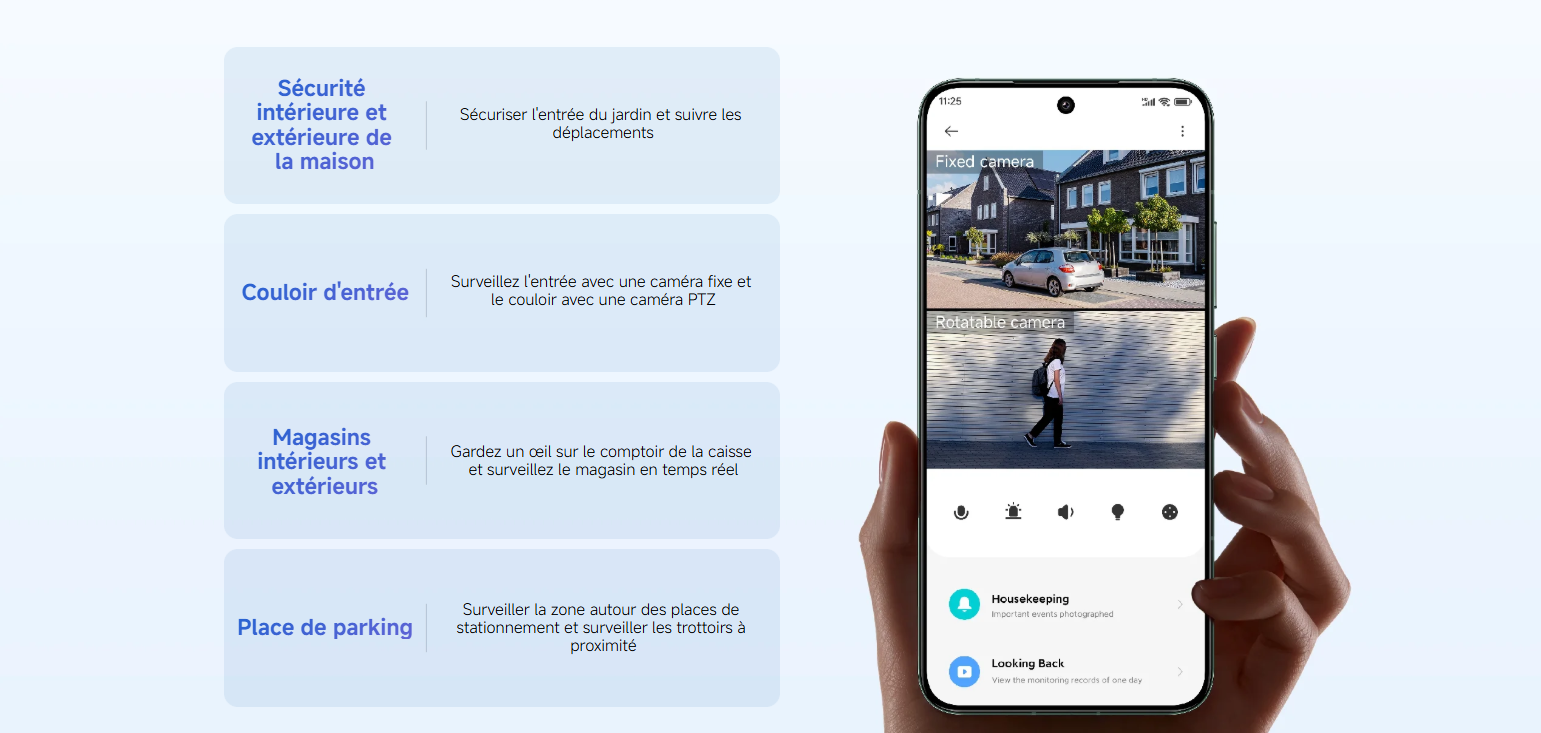 Caméra de surveillance wifi extérieur Tunisie