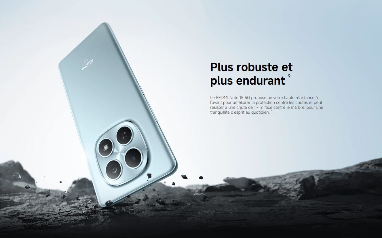 Redmi Note 15 5G prix Tunisie