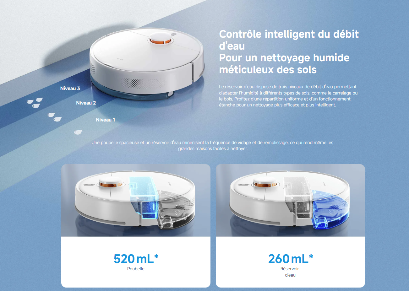 Xiaomi Robot Vacuum S40C prix tunisie