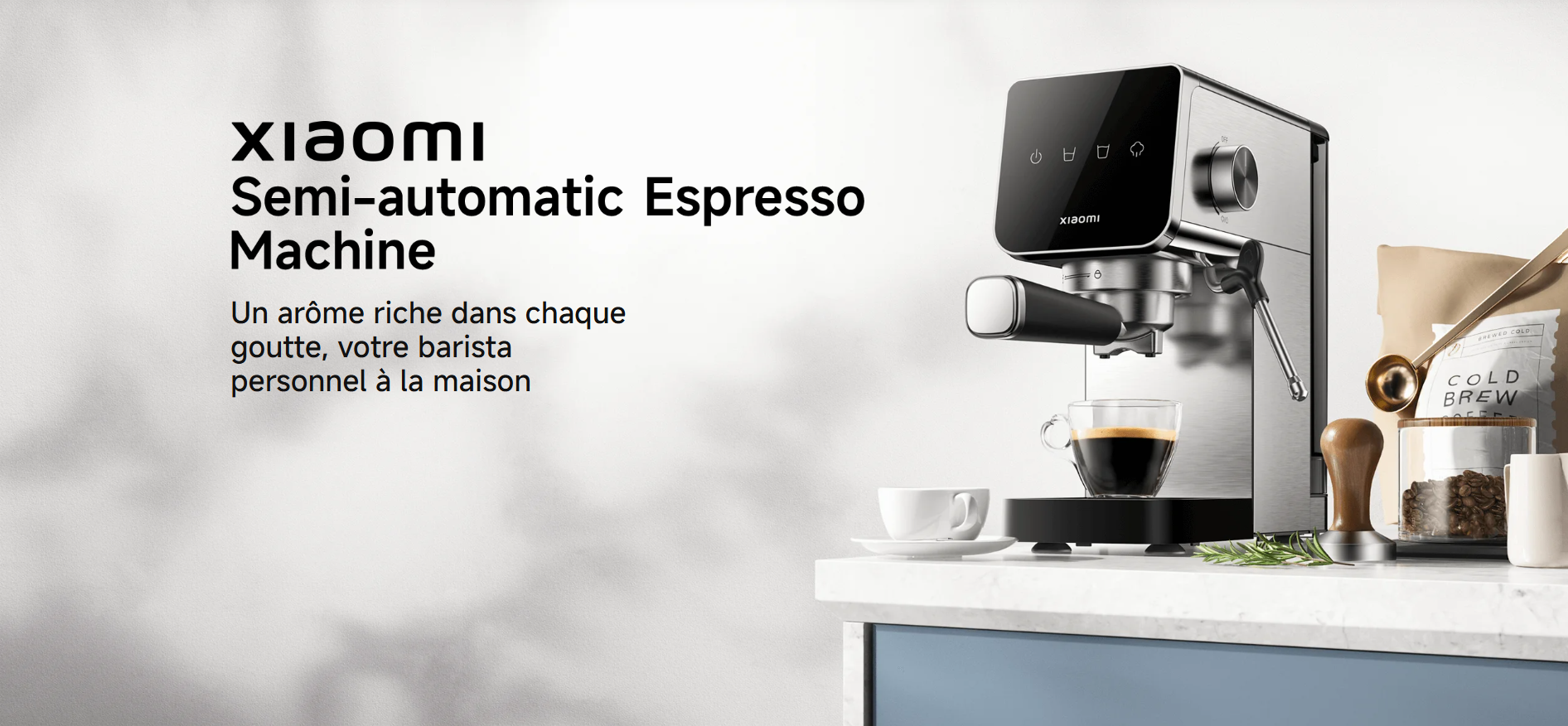 Xiaomi Semi-automatic Espresso Machine fiche technique