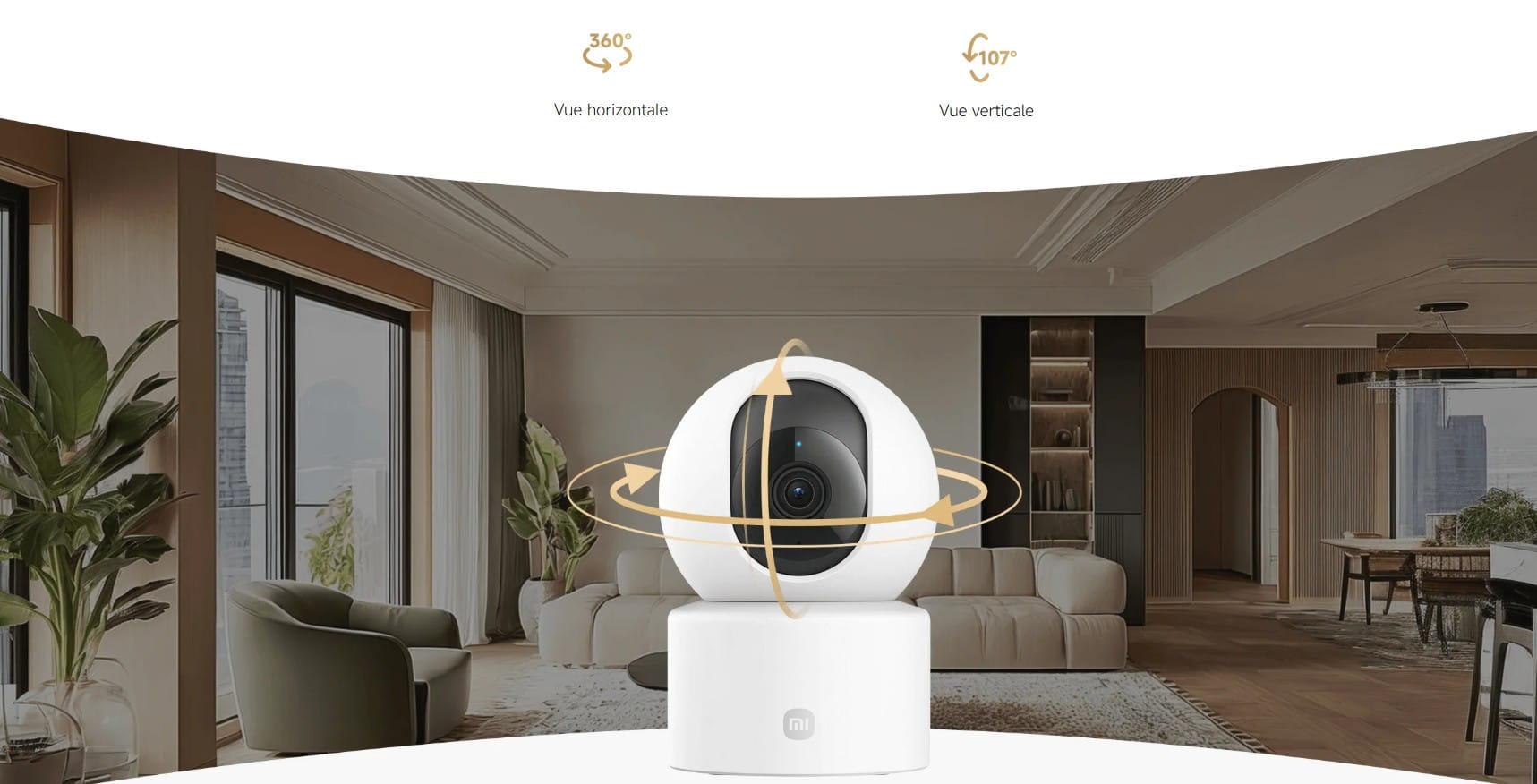 Caméra de surveillance Xiaomi Tunisie