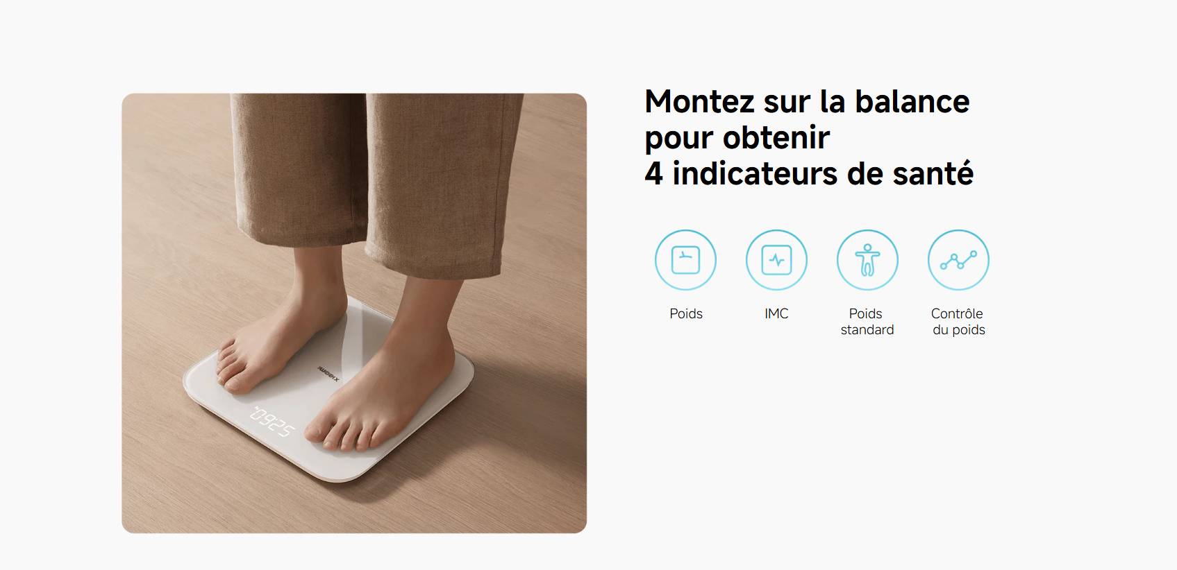 Mi smart scale S200 prix tunisie