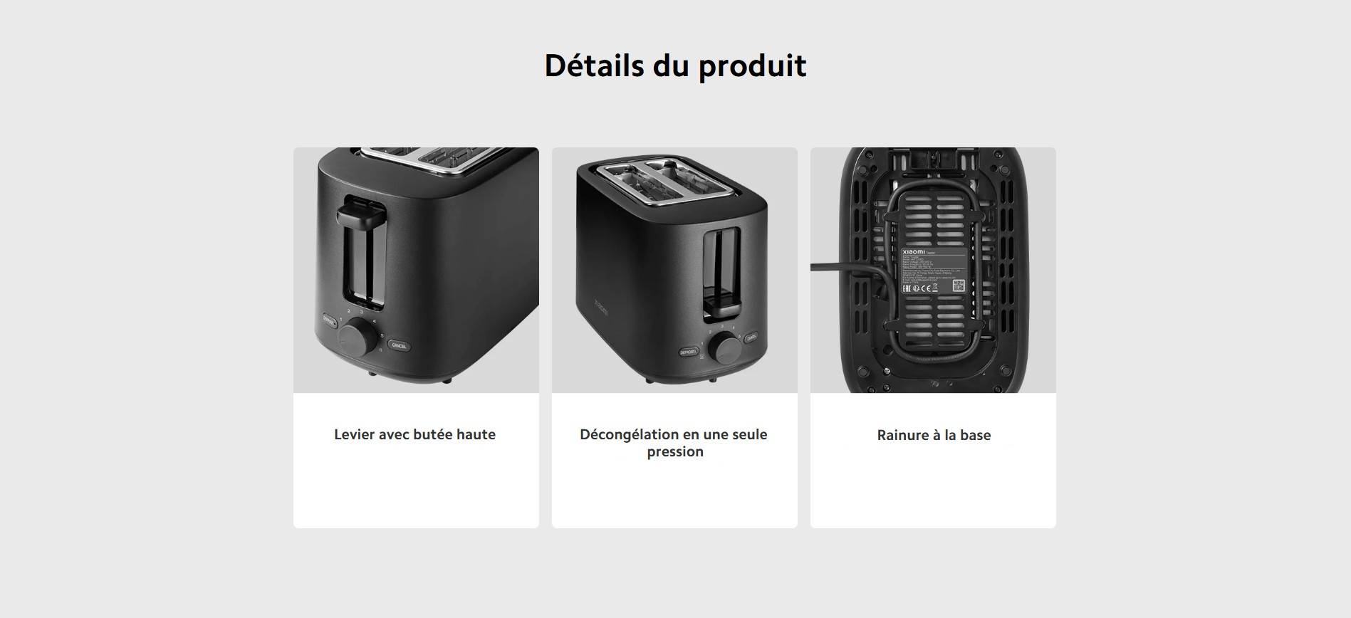 Xiaomi Toaster prix Tunisie