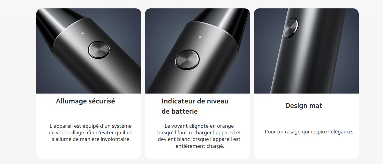 tondeuse xiaomi tunisie design