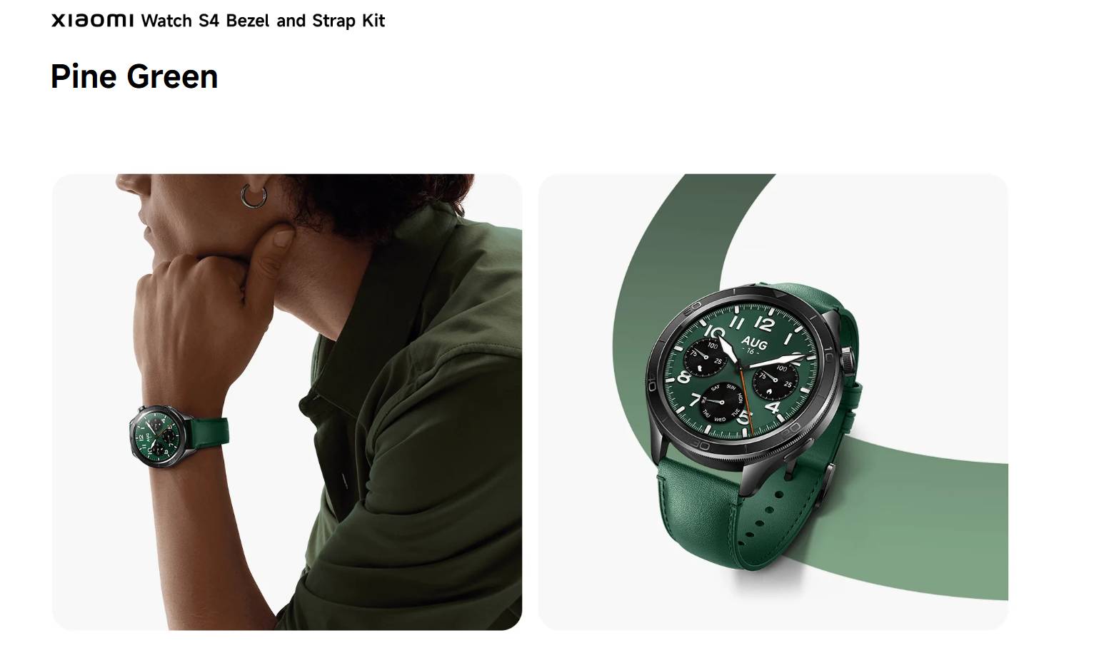 Xiaomi Watch S4 Bezel and Strap Kit