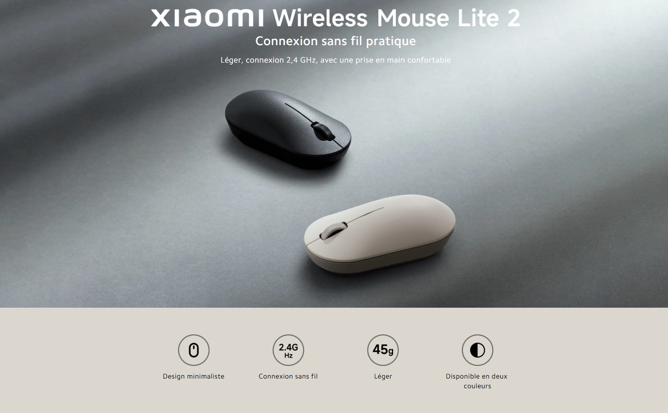 Xiaomi Wireless Mouse Lite 2