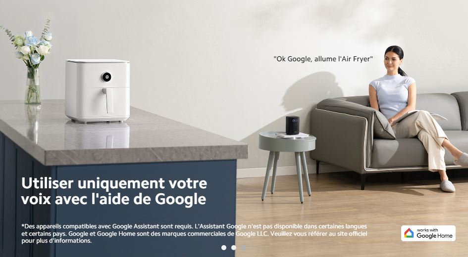 Xiaomi-Smart-Air-Fryer-6-5-L-Prix-Mi-Tunisie-Mitunisie-Google-Home