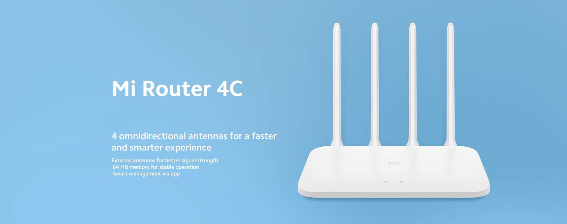 Mi Router 4C Configuration