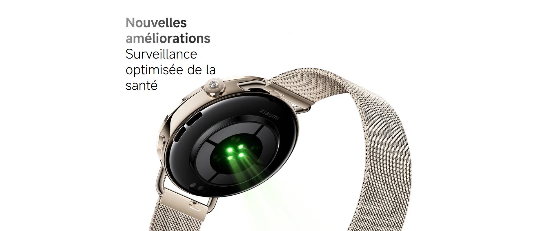 Montre Connectée xiaomi watch s4 41mm fiche technique