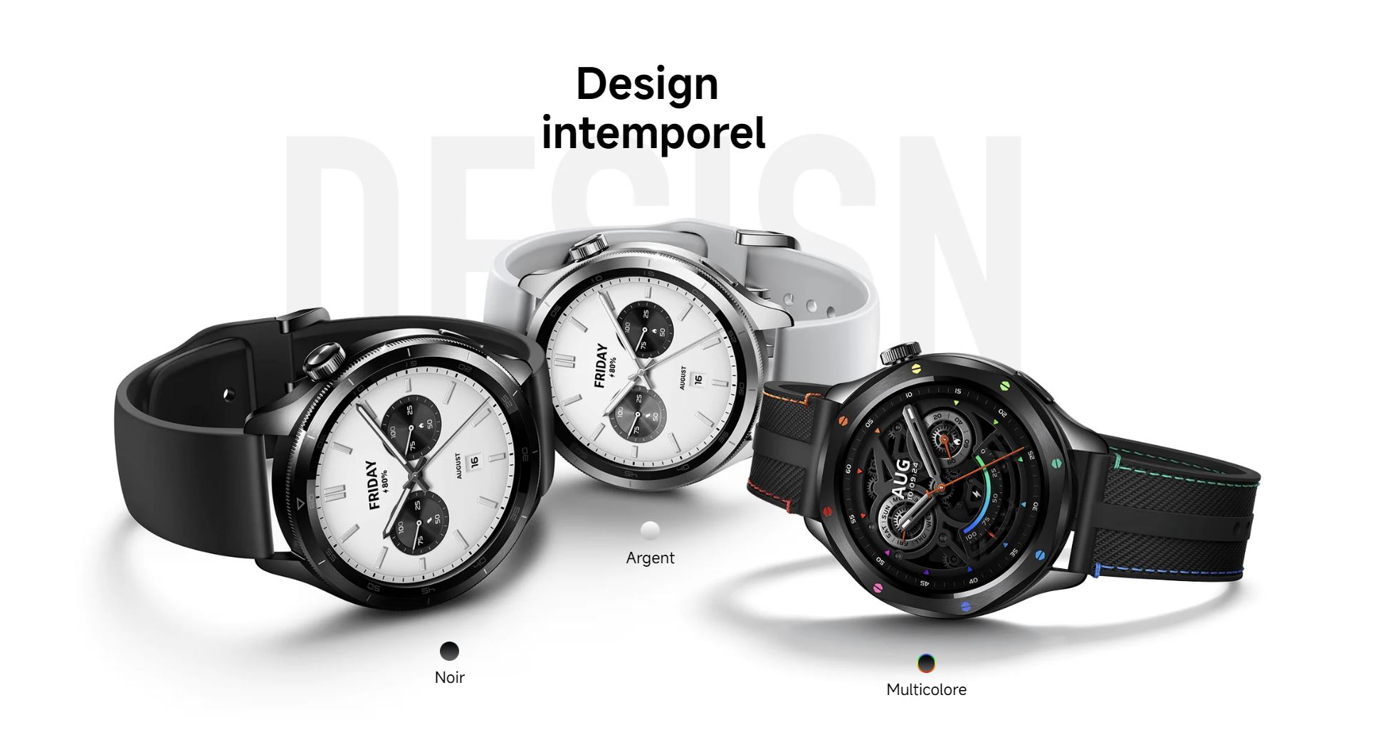 design xiaomi watch s4 prix tunisie
