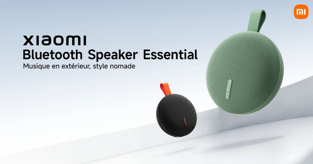 Emportez votre musique partout et faites vibrer vos moments avec Xiaomi Bluetooth Speaker Essentiel